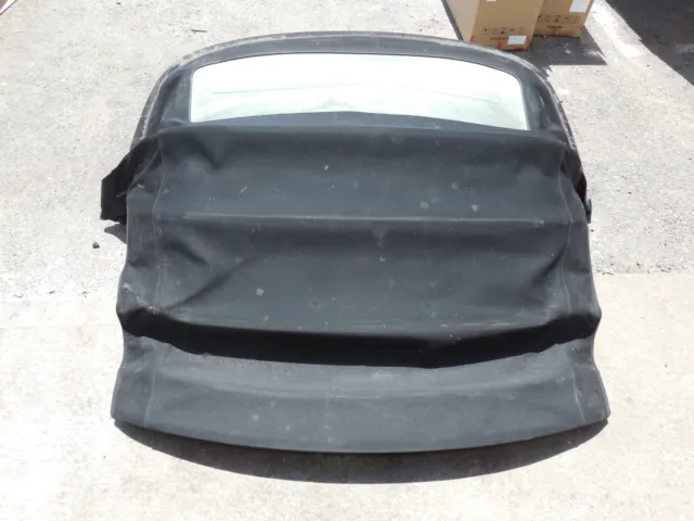 1996 BMW Z3 Convertible Soft Top Replacement & Plastic Window Twill (Black)