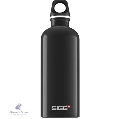 SIGG Traveller Trinkflasche (0.6 L), schadstofffreie und auslaufsichere