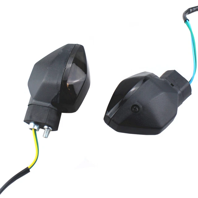 Per Harley 41 Mm Con Attacco Anteriore E Posteriore Forcella Indicatori Di Direzione A LED Per Moto Fari Di Direzione Cromati E Neri Motociclo Indicatori Di Direzione(Chrome