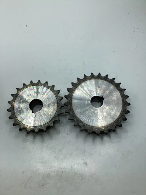 (QTY 2) TEU 08B-25T 08BZ21 Chain Drive Sprocket