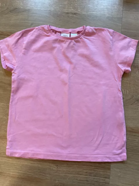T-shirt rosa zara, 4/5 anni
