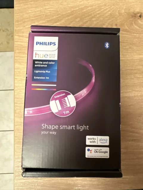 Philips Hue White & Col. Amb. Lightstrip Plus  1m Erweiterung
