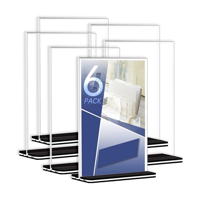 30 Cavalletti Espositori In Acrilico Trasparente, Mini Supporti 5,4x5,5 Cm Per Foto, Quadri, Medaglie E Biglietti, Ideali Per Mostre E Matrimoni