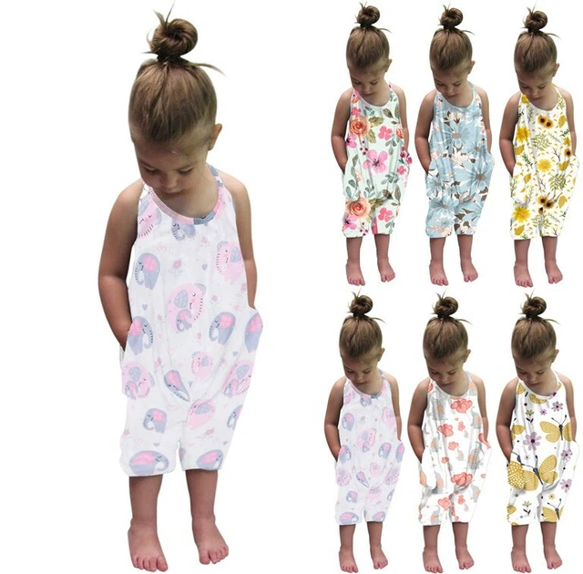 Tuta Harem Pantaloni Abiti Harem Bambini Bambini Bambini Estate Bambini Bambini Americani