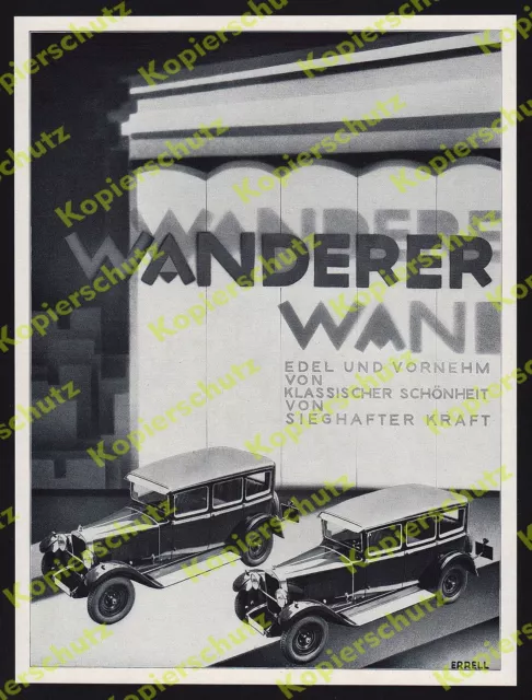 Richard Levy Errell Bauhaus Art Deco Fotocollage Auto Pkw Wanderer Chemnitz 1929