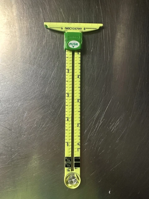 Herramienta medidora de sala de coser Clover Nancyzieman 5 en 1 buen estado usado
