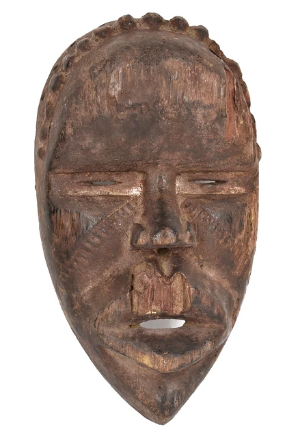 Dan Mask Deangle Wood Liberia African Art