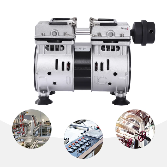 Pompa per vuoto oil-free pompa compressore 280 W per blister plastica 1440 giri/min