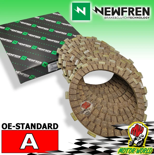 F1477A Set Clutch Discs NEWFREN Triumph Speed Triple I 955i 2002 - 2006