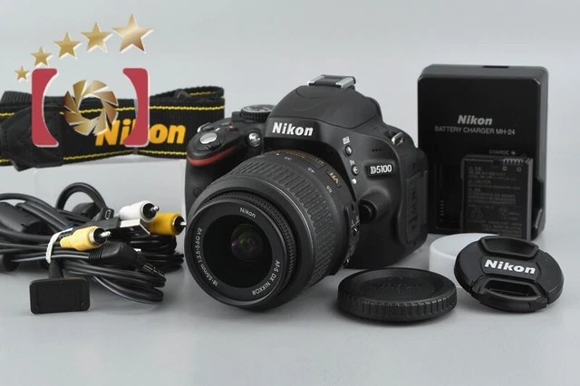 "Shutter count 418" Nikon D5100 16.2MP SLR Digital Camera 18-55mm VR Lens Kit