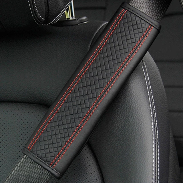 2Pcs Seat Belt Shoulder Pad Cushion Protector Cover Car Safety Strap Accessories