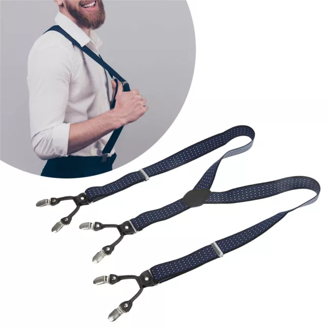 Mens Suspenders Approx 1.4x47.2in Fit Great Comfort Mens Dress Suspenders
