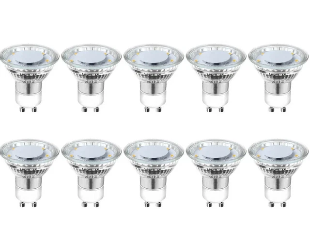 Lepro GU10 LED Glühbirnen, warmweiß 2700K, 4W 325lm, 50W Halogenstrahler gleich