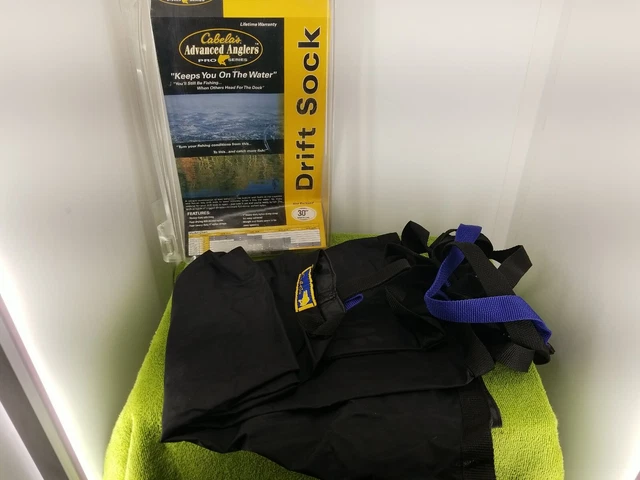 New Cabela's Advanced Anglers Pro Series DRIFT SOCK Medium 30" 12'-18' Boats