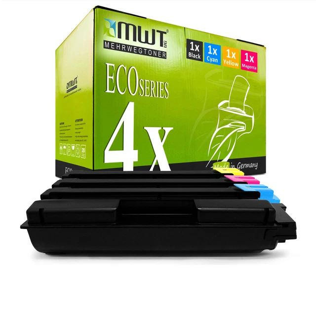 4X MWT ÉCO Cartouche pour Kyocera Écosystèmes P-6130-cdn M-6530-cdn M ...