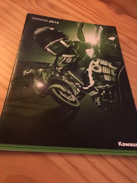 Kawasaki gamme 2016 KX Vulcan Z 800 1000 ZX10R ZX6R ... moto prospectus brochure