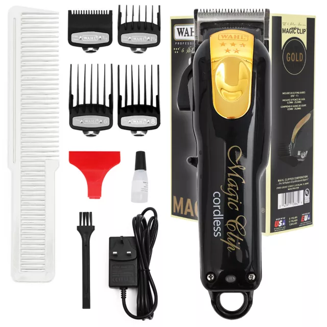 Wahl Professional Electric Trimmer Kit 5-Star Cordless Magic Clip Hair Clipper