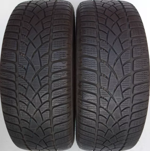 2x 6 - 6,5 mm Winterreifen Reifen 235/45 R19 99V Dunlop SP Winter Sport 3D AO