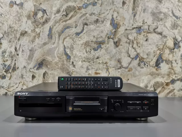Sony MDS-JE330 MiniDisc Recorder & Player With Remote Control - Hifi Separate