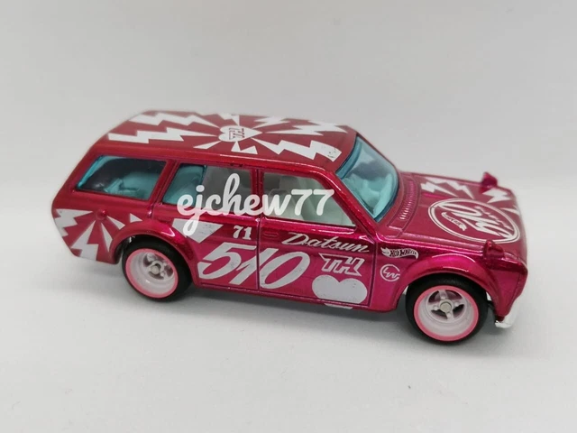 Hot Wheels Silver Series Datsun 510 Jaune 1971 échelle 1:64 - Loose (sans Boîte)