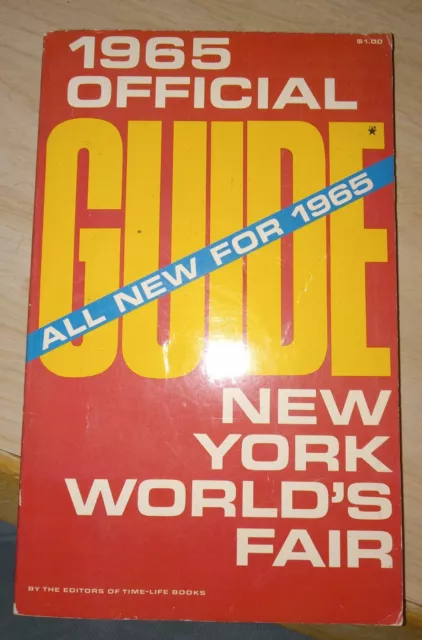 1965 Official Guide to the New York World's Fair  - Time Life Books