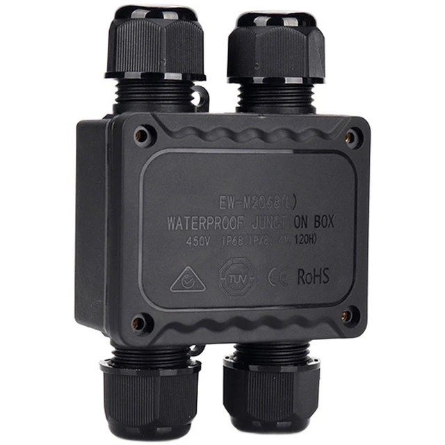 CABLE GLAND STREET Lighting Installation IP68 Junction Box Waterproof ...