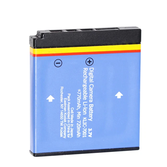 CELLONIC Akku Für Kodak Kameras – Kompatibel Mit Easyshare M1063, KLIC-7001 (3.7V, 700mAh)