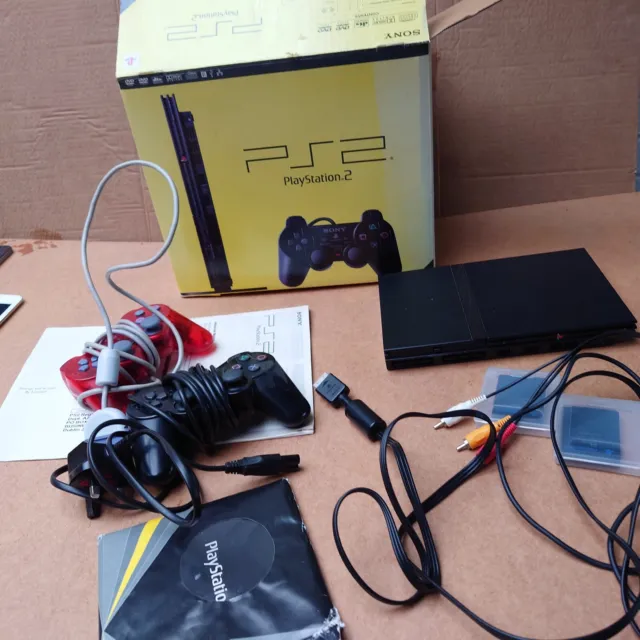 Sony PlayStation 2 ps2 Slim Boxed offizielle Controller-Speicherkarte.