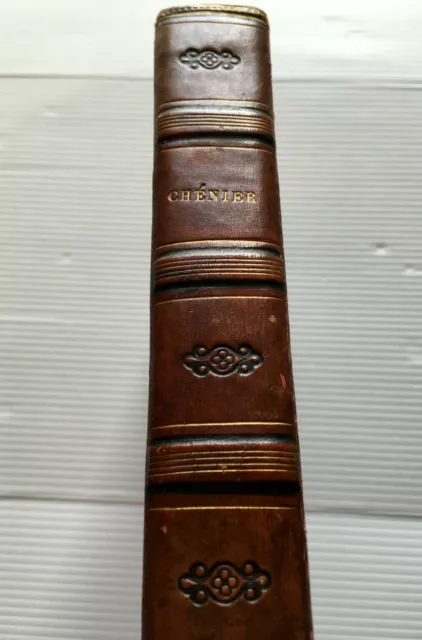 1819+Rare Eo+ Andre De Chenier Oeuvres Completes Poesies Livre Book Litterature