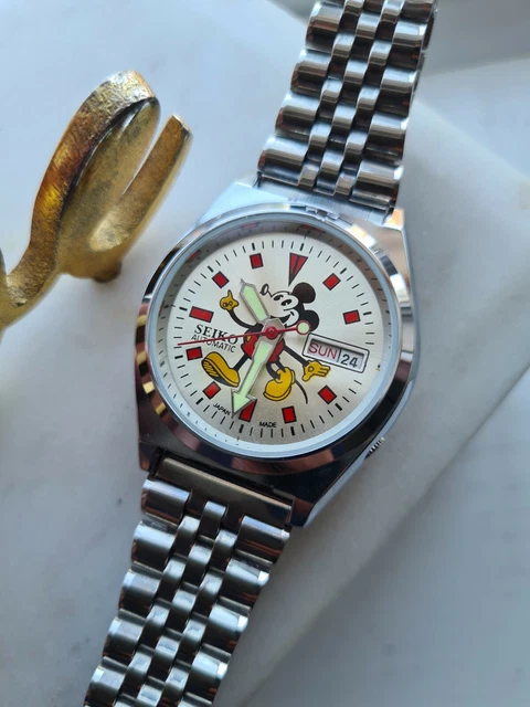 VINTAGE MICKEY MOUSE 1983 SEIKO Men s Japan Automatic Watch 6309