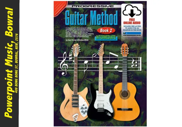 Progressive Guitar Method Bk 2 + Online Audio + Video
