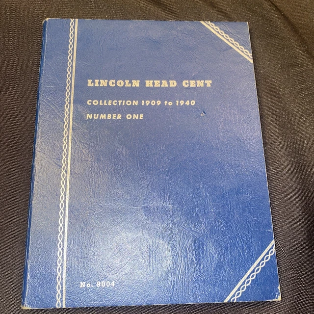 1909 To 1940 Lincoln Head Cent Collection Number One 38 Coins.