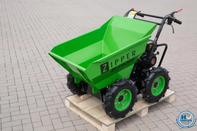 Zipper 4x4 Allrad ZI RD300  Mini Dumper Motorschubkarre Muldenkipper 300 kg