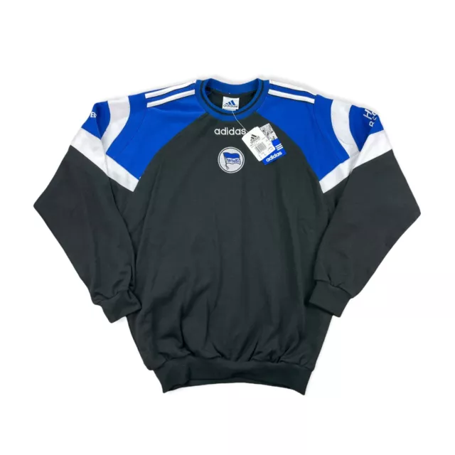 Hertha BSC Berlin Adidas Pullover Gr. 5 M Vintage Neu 90er 90s Trikot Selten