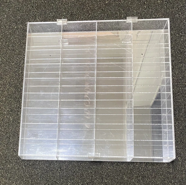 1:43 Scale 36 car Wall Mounted Plastic Display Case 24”X 24”x2.75”