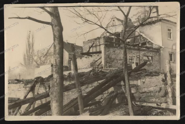 Foto-Bedheim-Römhild-Thüringen-Brand-Schippel-Scheune-März-1964-3