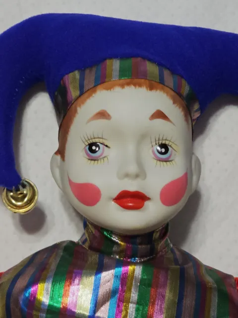 Authentic Heritage Collector's Doll Jester Clown 3