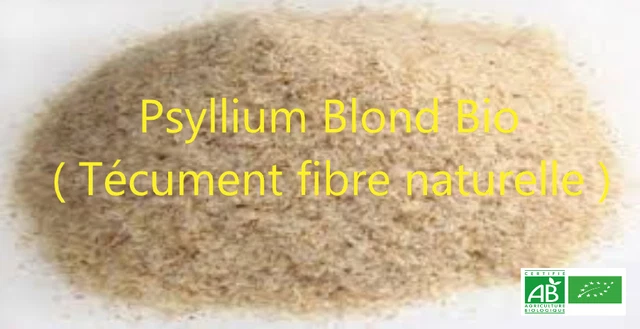 Psyllium Bio En Poudre - 1kg - Conditionné En France - Coupe-faim Et Digestion