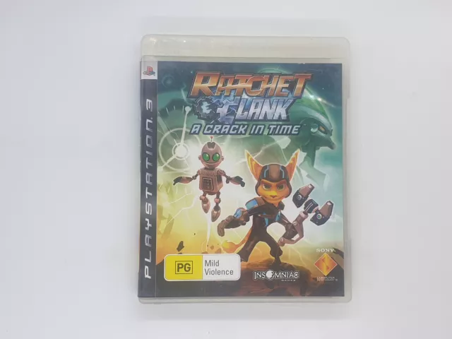 Ratchet & Clank: A Crack in Time (PlayStation 3, 2009) PS3 AUS PAL Complete