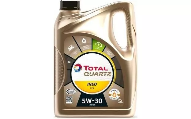 (5) TotalEnergies Huile moteur Quartz Ineo ECS 5W-30 C2 - 5 Litres 213683