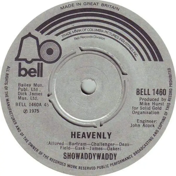 Showaddywaddy - Heavenly (7")