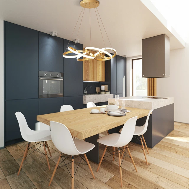 Pendant Light Modern Chandelier Lighting Fixture Hanging LED Lamp Dinning Room