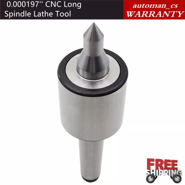 MT2 Live Center For Morse Taper Precision 0.000197'' CNC Long Spindle Lathe Tool