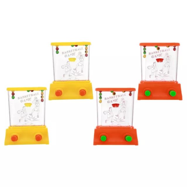 4 Pcs Anti Stress Toys Fish Water Games Waterplane Plaything Nostalgia