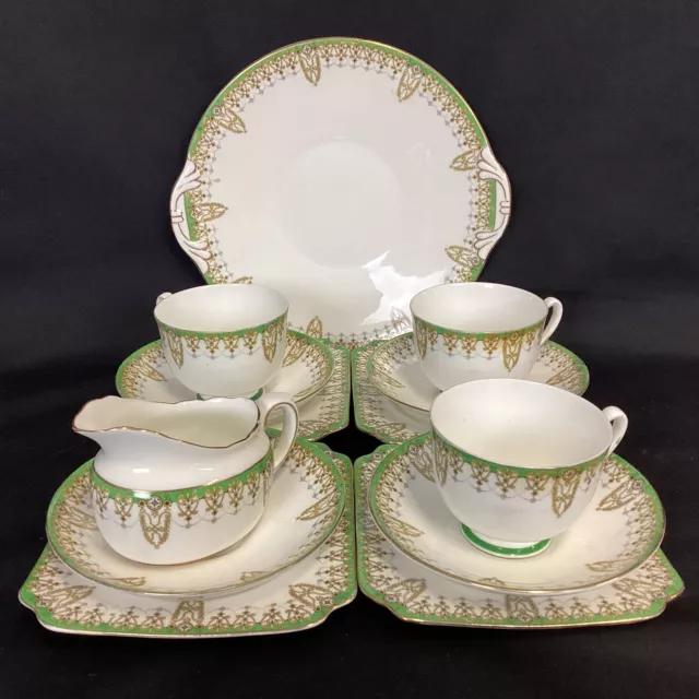 Royal Doulton Tivoli Tea Set Plates Saucers and Cups (6E) MO#8765