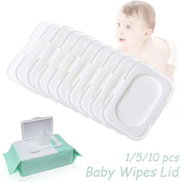 pcs Useful Child Portable Tissues Cover Reusable Baby Wipes Lid Flip Cover