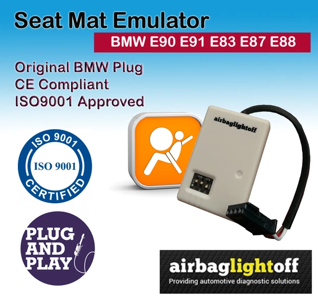 SEAT OCCUPANCY EMULATOR For BMW E90E91E92E81E87X5X3X6Z4 Mat Sensor