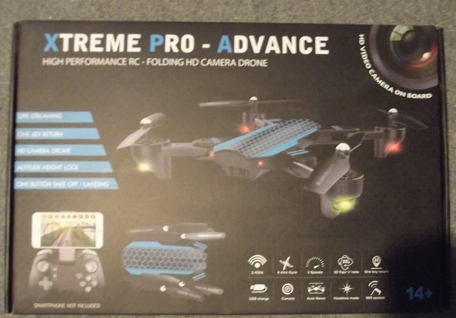 Xtreme pro sales advance foldable drone