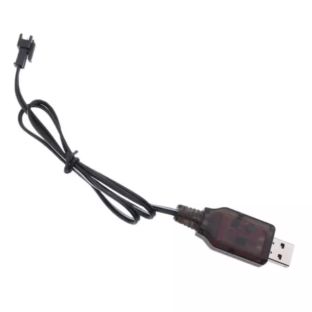 6V USB To SM-2P Plug NI-MH Battery Charging Cable for RC