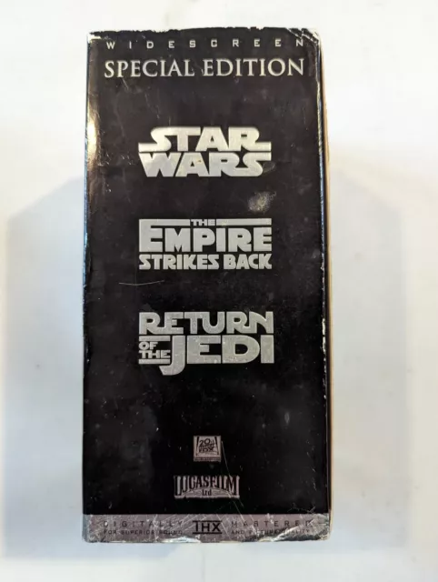 Star Wars Trilogy (VHS, Special Edition - Platinum Widescreen Edition)